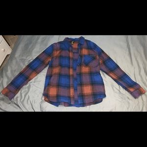 FOREVER 21 Flannel, size L, fits like a small!
